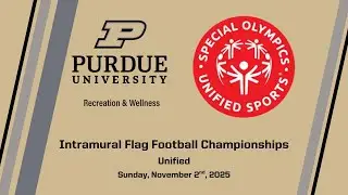 Purdue Intramural Flag Football Championship - Unified