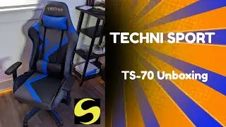 Unboxing of my first gaming chair. (Techni Sport)