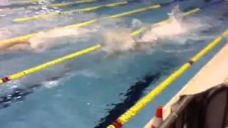 Cullen Jones on Relay Duty