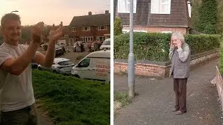 Entire Street Sings Happy Birthday To 98 Year Old