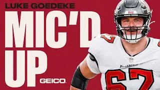 Luke Goedeke Mic'd Up vs. the 49ers | Tampa Bay Buccaneers