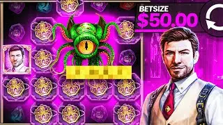MY BIGGEST WINS ON TOME OF MADNESS! (50$ spins)