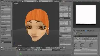 IMVU how to easily make hair with Blender (HD)