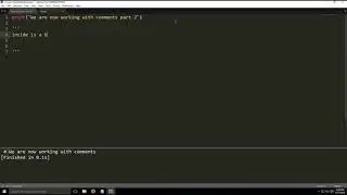 Multiple Line Comments in Python