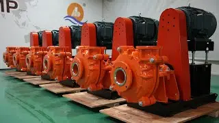 180 m&sup3;h 40m Belt Pulley Driven Slurry Pump  Heavy Duty Mining Pump by An Pump