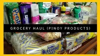GROCERY HAUL (PINOY PRODUCTS) in Taiwan