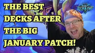 TOP 17 Best Decks After the January 2023 Balance Patch - Hearthstone March of the Lich King