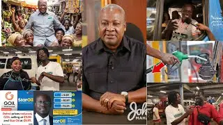 Atigya🔥Kumasi Trotro Drivers Praises Prez Mahama & NDC Gov’t 4 Reducing Fuel & Diesel to 9Ghc.