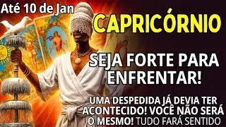 CAPRICÓRNIO ♑ 😱SEJA FORTE PARA ENFRENTAR! UMA DOLOROSA DESPEDIDA💔 VOCÊ NÃO SERÁ MAIS O MESMO por um