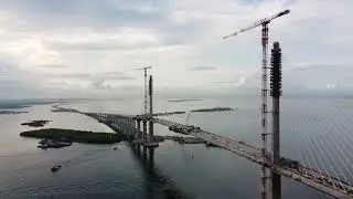 The 2 Sides of Cebu-Cordova Link Expressway are now connected! CCLEX September 2021 Drone and Drive