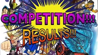Instagram Competition RESULTS!!!