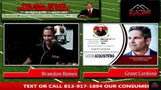 GRANT CARDONE introduced on The Real Estate Quarterback Show hosted by Brandon Rimes 813 917 1894