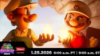 The Super Mario Galaxy Movie Direct 1/25/2026 LIVE Reaction