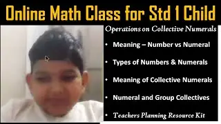 Shreya 23 - Online Math Class for Std 1 Child