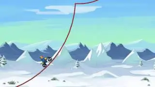 Bike Race Arctic 2 - level 8 Acrobatic bike