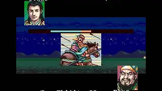 ROTK III- Sega Genesis: Paulos Blade slaying Dong Zhuo
