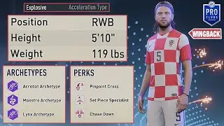 EXPLOSIVE ATTACKING WING BACK BUILD in FIFA 23 PRO CLUBS!