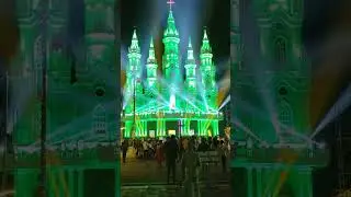 Infant Jesus Church Kalllettumkara with full of light work in festival day 2024