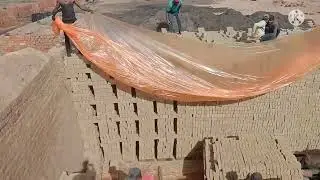कच्ची ईंटों की भराई || हाइड्रा भट्टा मे|| hydra bhatta business|| best bricks in Bahadurgarh