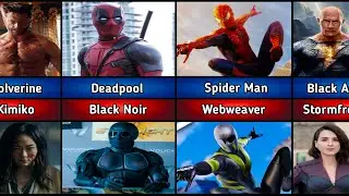 Copycat characters: The Boys vs Marvel and DC.