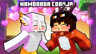ESTOU NAMORANDO a GAROTA CORUJA em 99 Noites na Floresta Minecraft!