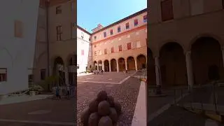 The Interior of Castello Estense di Ferrara, Ferrara, Italy (September 2025)