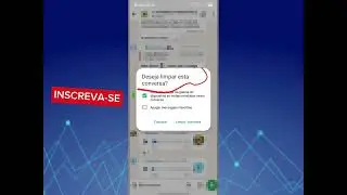 Como Limpar uma Conversa no WhatsApp