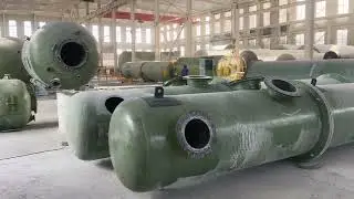 Horizontal FRP Fiberglass Pipe Mold Making Machine