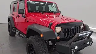 2015 Jeep Wrangler Sport Firecracker Red Clear Coat Used. walk around for sale in Fond Du Lac, Wisco