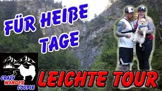 Kurze Tour f&uuml;r hei&szlig;e Tage durch den Ettaler Forst zu einem Wasserfall