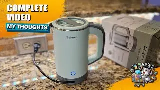 Sekaer Small Electric Kettle Review &ndash; Is This the Perfect Travel Kettle?