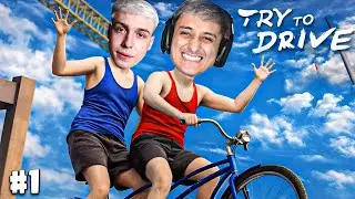 DONA TILTOU MUITO JOGANDO O JOGO DA BIKE! Try To Drive