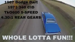 My 1967 Dodge Dart Hitting The Back Roads HAPPY!!! Please Enjoy