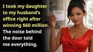 After Winning $60 Million, I Rushed to My Husband’s Office With My Daughter. The Sounds Froze Me.