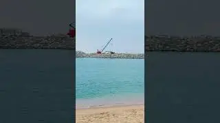 Thengapattanam Beach ⛱️ #beach #blue #ocean #sand #deep #sea