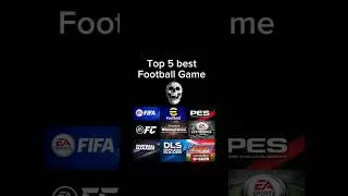 Top 5 Best Football Game⚽#football #game #pes #gaming #futbol