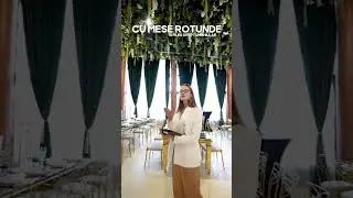 Set Up cu mese rotunde si fileu dreptunghiular #mellya #mellyaevents #events #bucharest #geniusmedia