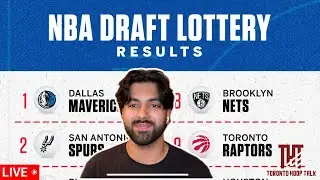 Raptors Fan Reacts to NBA Draft Lottery @TorontoRaptors @NBA Interactive Livestream