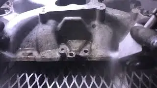 Liquid Bead Blasting / Vapor Honing - Intake Manifold
