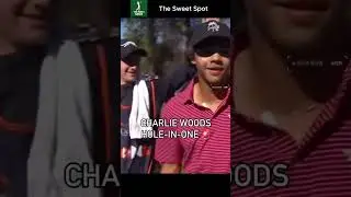 Charlie Woods' Incredible Hole-in-One! ⛳✨ #GolfProdigy #HoleInOne #GolfShorts #TigerWoods