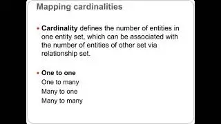 Entities & Attributes in ER model
