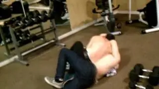 Naked Friday nights in the gym?