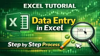 Excel Tutorial in Hindi | Accounting Data Entry in Excel | Data Entry in Excel