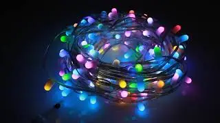 Светодиодный клип-лайт LED-LP-15СМ-30M-12V-RGB мульти RGB, смена режимов светодинамики