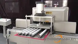 Aluminum Window End Mullion Machine