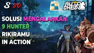 INI COUNTER 9 HUNTER !!  AUTO CHESS INDONESIA