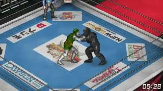 FANTASY WORLD WRESTLING DOCTOR DOOM VERSUS DARTH VADER