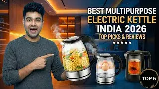 TOP 5 BEST Multipurpose Electric Kettle in India 2026🔥