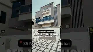 New 5 bedroom villa for sale in Ajman #houseforsale