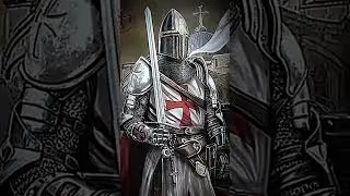 The Knight Templars were an elite military unit within the Christian Church. #edit #crusaders